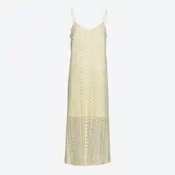 NKD Damen-Ajour-Strick-Kleid mit Spaghettiträgern Angebot