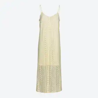 NKD Damen-Ajour-Strick-Kleid mit Spaghettiträgern Angebot