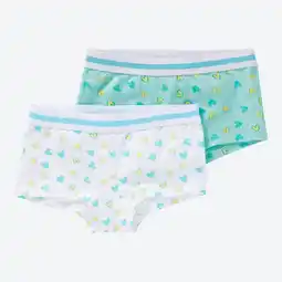NKD Kinder-Mädchen-Panty mit Kontrastbund, 2er-Pack Angebot
