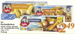 inkoop Iglo Fischstäbchen Angebot