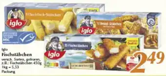 inkoop Iglo Fischstäbchen Angebot