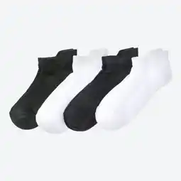 NKD Damen-Sport-Sneaker-Socken mit Belüftungsstruktur, 4er-Pack Angebot