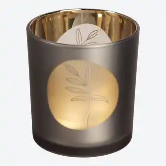 NKD Teelichtglas mit Gold-Optik, verschiedene Größen Angebot