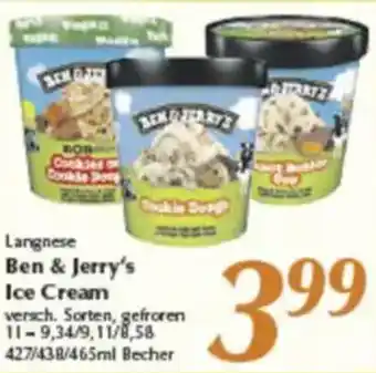 inkoop Langnese Ben & Jerry's Ice Cream Angebot