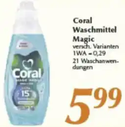 inkoop Coral Waschmittel Magic Angebot
