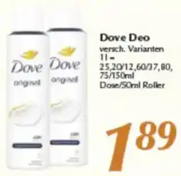 inkoop Dove Deo Angebot