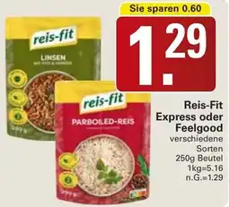 WEZ Reis-Fit Express oder Feelgood Angebot