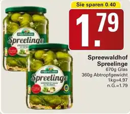 WEZ Spreewaldhof Spreelinge Angebot