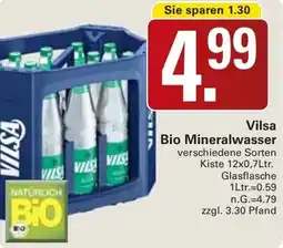 WEZ Vilsa Bio Mineralwasser Angebot