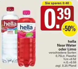 WEZ hella Near Water oder Limo Angebot