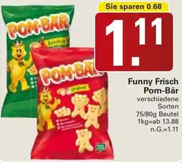 WEZ Funny Frisch Pom-Bär Angebot