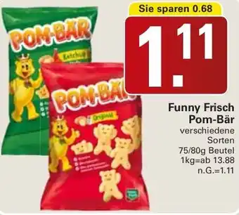 WEZ Funny Frisch Pom-Bär Angebot