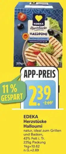 WEZ EDEKA Herzstücke Halloumi Angebot