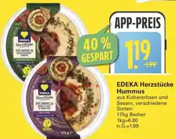 WEZ EDEKA Herzstücke Hummus Angebot