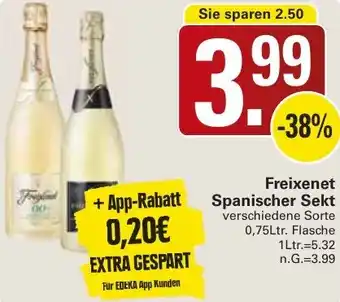 WEZ Freixenet Spanischer Sekt Angebot