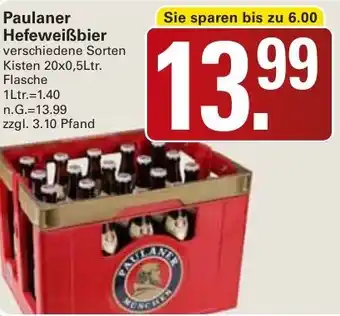 WEZ Paulaner Hefeweiẞbier Angebot