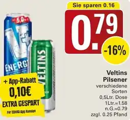 WEZ Veltins Pilsener Angebot