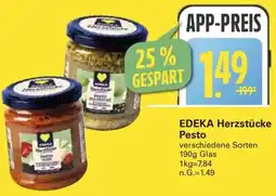 WEZ EDEKA Herzstücke Pesto Angebot