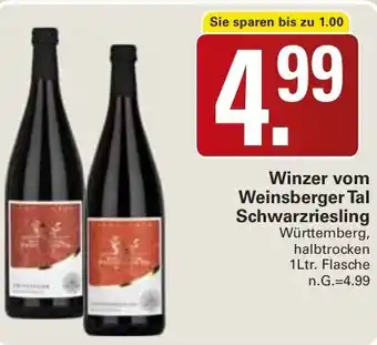 WEZ Winzer vom Weinsberger Tal Schwarzriesling Angebot