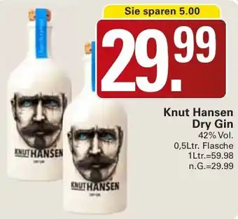 WEZ Knut Hansen Dry Gin Angebot