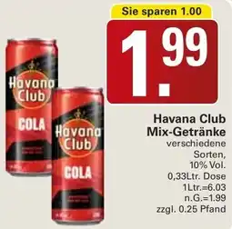 WEZ Havana Club Mix-Getränke Angebot