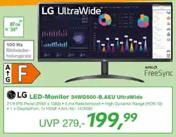 EP LG LED-Monitor 34WQ500-B.AEU UltraWide Angebot