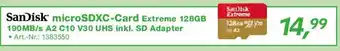 EP SanDisk microSDXC-Card Extreme 128GB Angebot