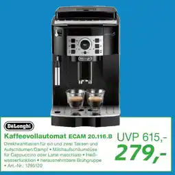 EP DeLonghi Kaffeevollautomat ECAM 20.116.B Angebot