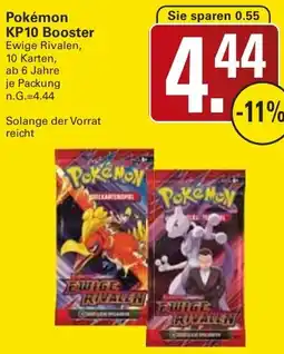 WEZ Pokémon KP10 Booster Angebot