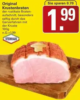 WEZ STEINHAUS Original Krustenbraten Angebot