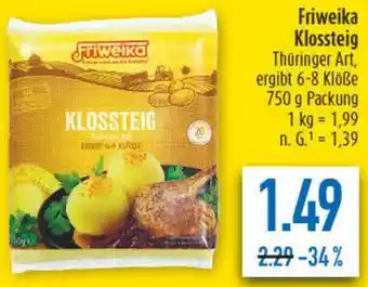 diska Friweika Klossteig Angebot