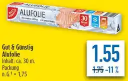 diska Gut & Günstig Alufolie Angebot