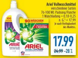 diska Ariel Vollwaschmittel Angebot