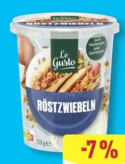 Aldi Nord Le Gusto Röstzwiebeln Angebot