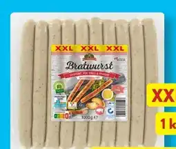 Aldi Nord Gut Drei Eichen Bratwurst XXL Angebot