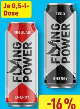 Aldi Nord Flying Power Energydrink Regular Angebot