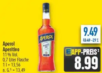 diska Aperol Aperitivo Angebot