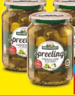 Netto Marken-Discount Spreewaldhof Spreelinge Gewürzgurken Angebot