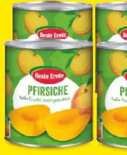 Netto Marken-Discount Beste Ernte Pfirsiche Halbe Frucht Angebot