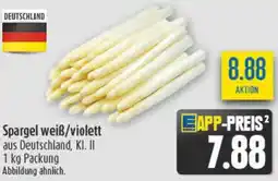 diska Spargel weiß/violett Angebot