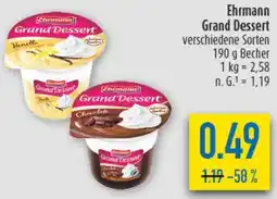 diska Ehrmann Grand Dessert Angebot