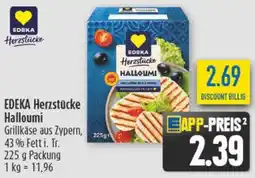 diska EDEKA Herzstücke Halloumi Angebot