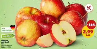 PENNY Deutsche rote Äpfel Angebot