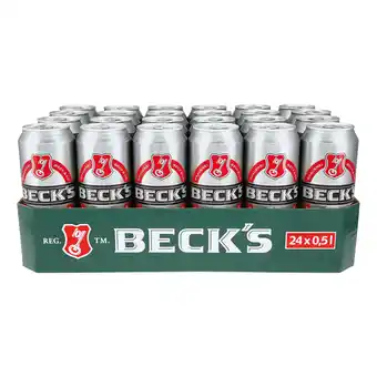 Netto Marken-Discount Becks Pils 4,9 % vol 0,5 Liter Dose, 24er Pack Angebot