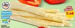 PENNY Deutscher weißer Spargel Angebot