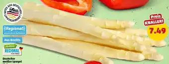 PENNY Deutscher weißer Spargel Angebot