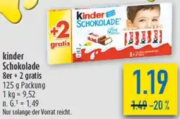 diska kinder Schokolade Angebot