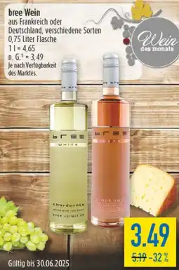 diska bree Wein Angebot