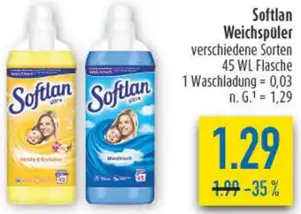 diska Softlan Weichspüler Angebot