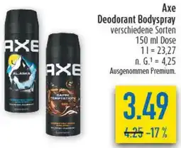 diska Axe Deodorant Bodyspray Angebot
